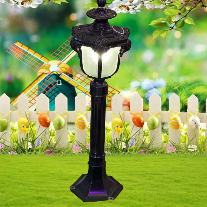 Zwykła lampa ogrodowa